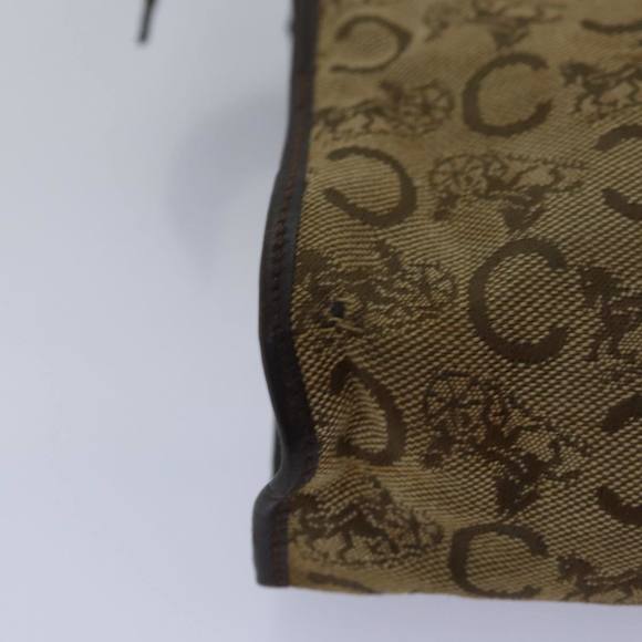 CELINE C Macadam Canvas Clutch Bag Beige Auth bs14954 - Picture 15 of 16